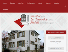 Tablet Screenshot of michels-siegelsbach.de